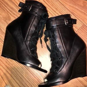 Creative Recreation SELECT black leather boots